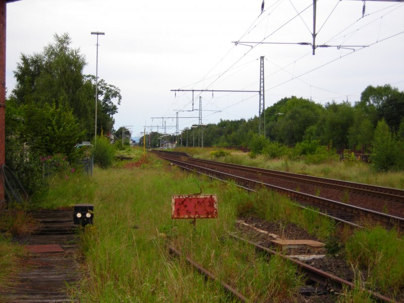Ladestrae des Bahnhofes Emmerthal (bei Hameln im sommer 2007)