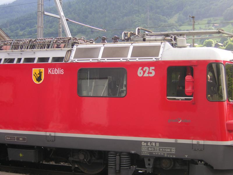 Landquart 05/07/05 NEUESTES DESIGN !!! GE 4/4 II 