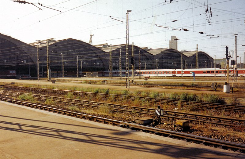 Leipzig Hbf im Oktober 1997. (eingescannt)