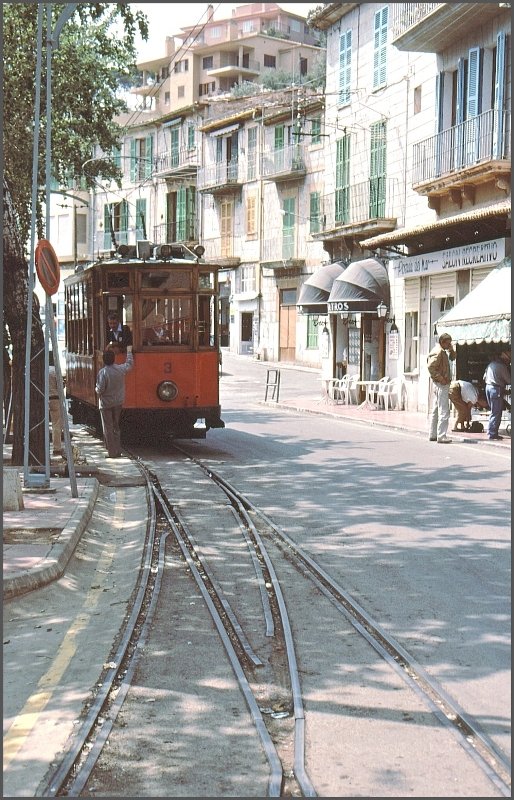 Letzte Weiche in Soller. (Archiv 06/89)