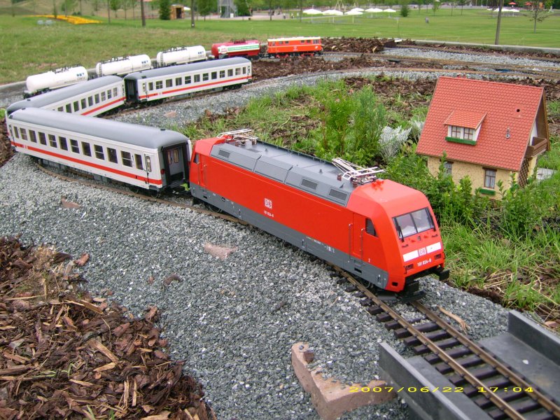 LGB-Anlage auf der BUGA 2007 in Ronneburg