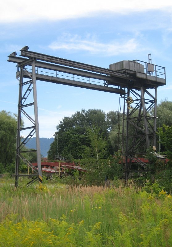 Lindau Reutin - ein aufgegebner Haltepunkt und ehemals Autozug Terminal.
