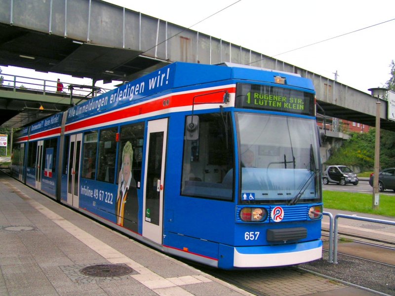 Linie1 in der Hst-Holbeinplatz; 070831 