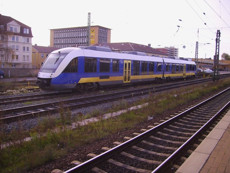 Lint41 (Baureihe 648) der eurobahn abgestellt in Hildesheim. (24.11.2006)