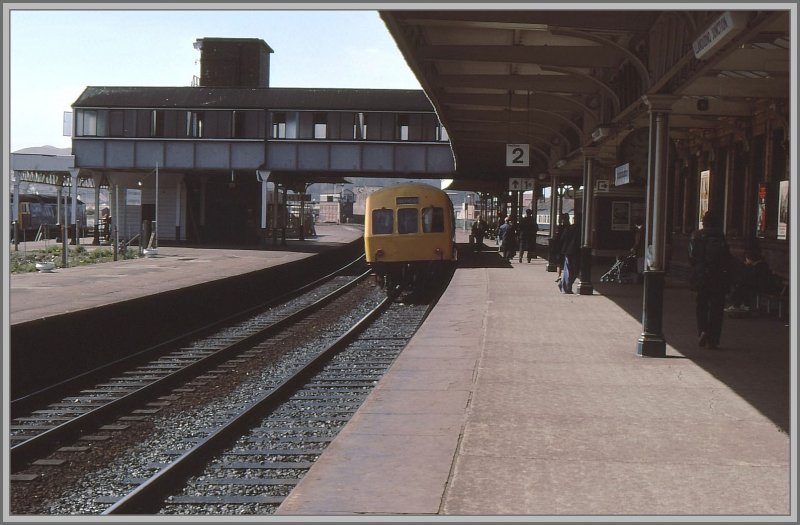 Llandudno Junction zwischen Chester und Holyhead in North Wales. (Archiv 04/80)