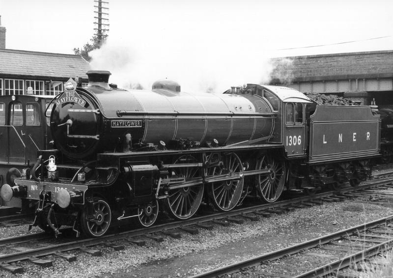 LNER Lok fr den gemischten Dienst class B1 4-6-0 Baujahr 1942.
Eingestellt bei der Great Central Railway in Loughborough