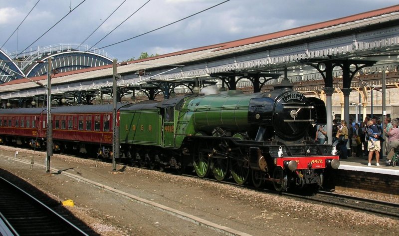 LNER Reihe A3 Nr. 4472 'Flying Scotsman' (2'C1', * 1923) am 19. Juli 2005 in York