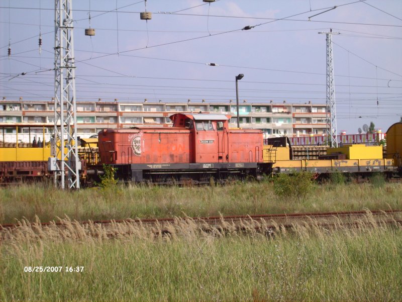 Locon 101 steht in Eisenhttenstadt.25.08.07