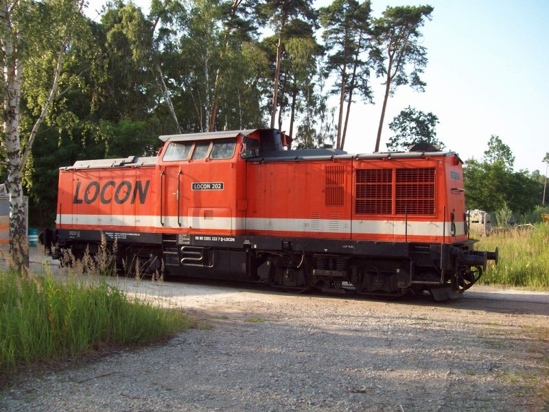 Locon 202 am 01.07.2009 im Gewerbegebiet in Pinnow(UM)