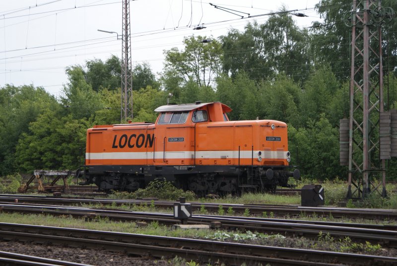 Locon 210 abgestellt in Seelze am 09.05.2009