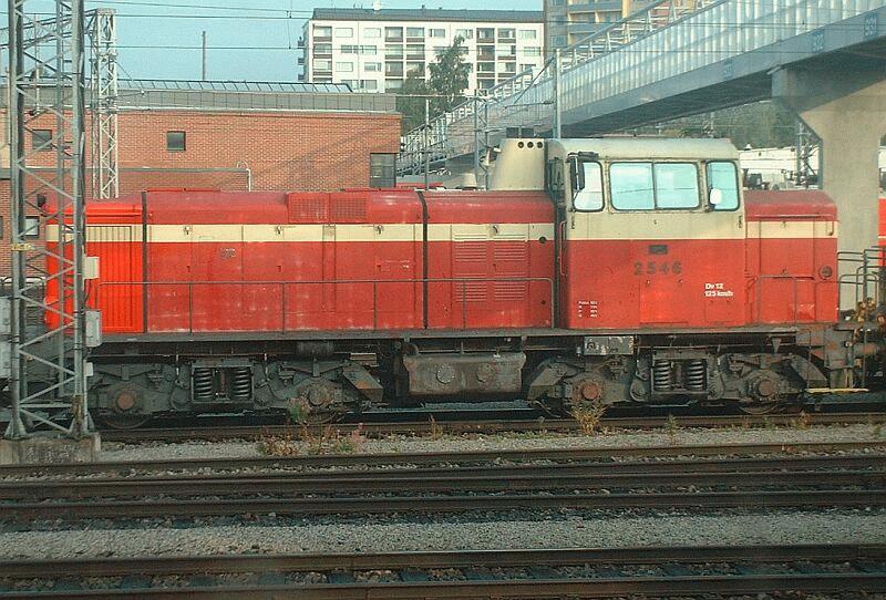 Lok 2546 am 06.09.2002 in Turku.
