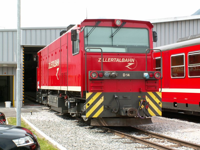 Lok D14 am 4.8.08 in Jenbach.