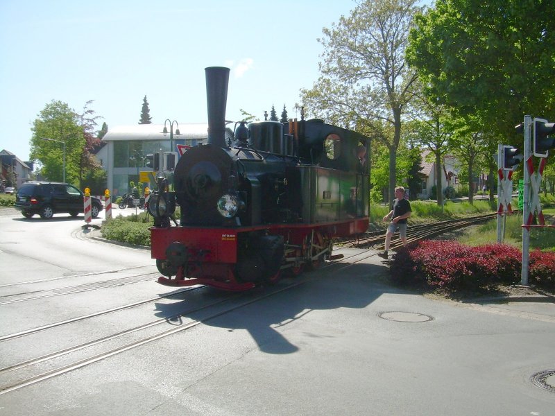 Lok Hoya am 1.5.2007 in Bruchhausen/Vilsen beim Umsetzen