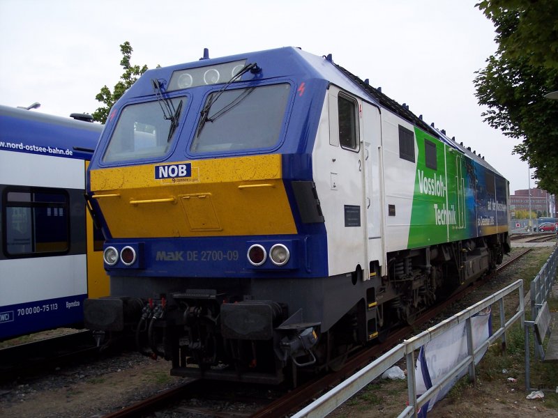 Lok zur Prsentation am 22.09.05 Kiel Bollhrnkai