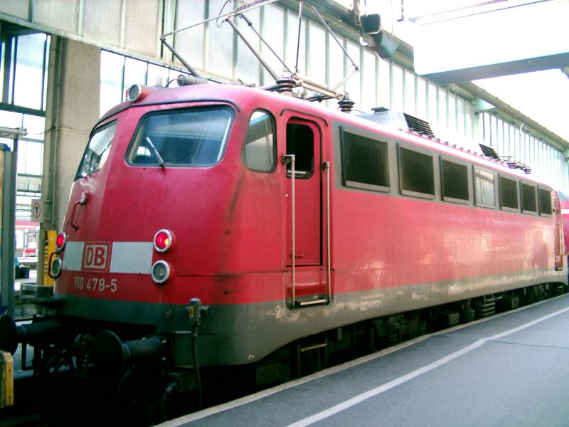 Lokomotive in Stuttgart
