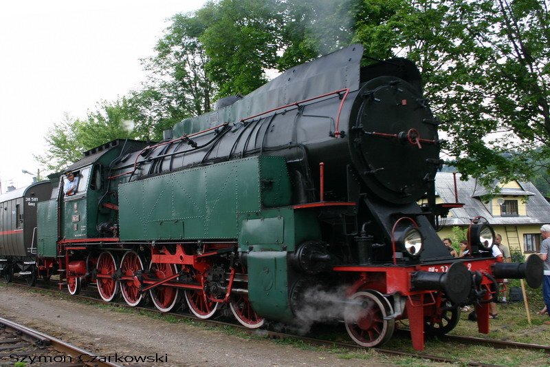 Lokparade: Okz32-2 in Rabka-Zaryte am 29.07.2006