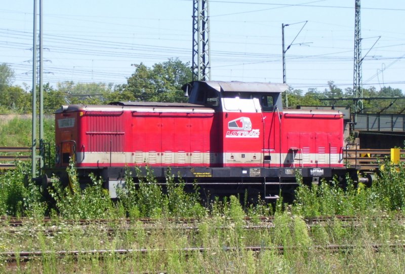 LOTRAC 3 abgestellt in Wiesbaden-Ost Gbf; 06.08.2007