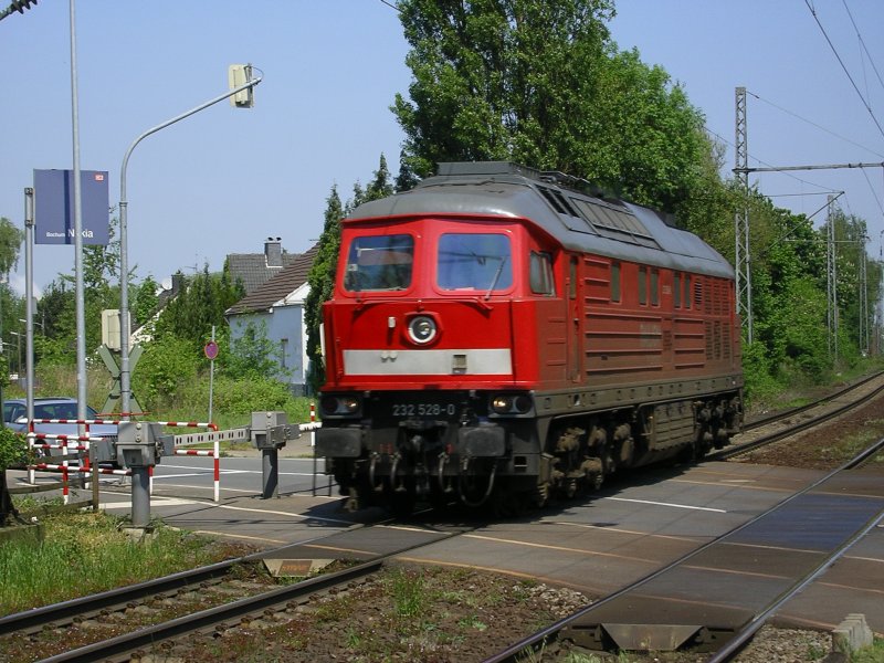 Ludmilla 232 528-0 LZ aus Wanne Eickel nach BO Nord.(14.05.2008) 