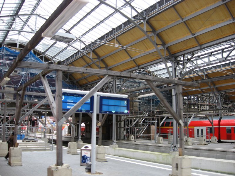 Lbeck Hauptbahnhof am 29.01.2007