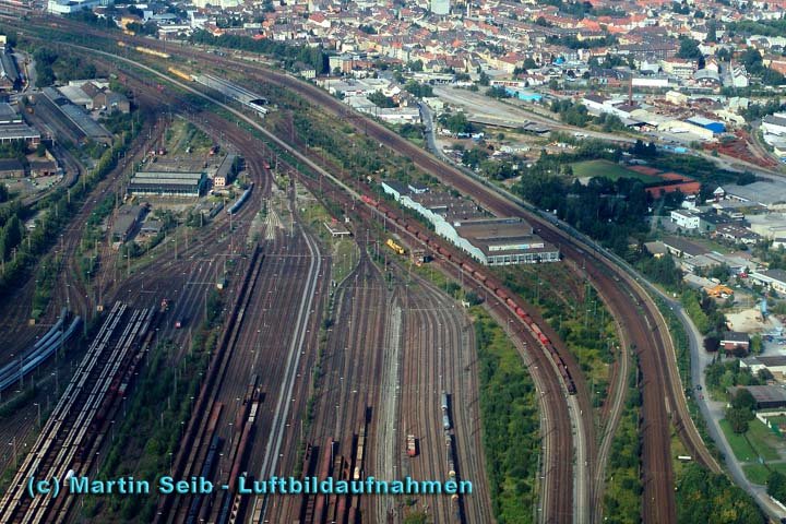 Luftbild - Hamm (Westf.) Rangierbahnhof