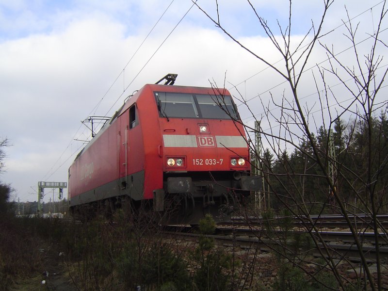 LZ 152 033 auf der Fahrt nach Neumarkt/Oberpfalz