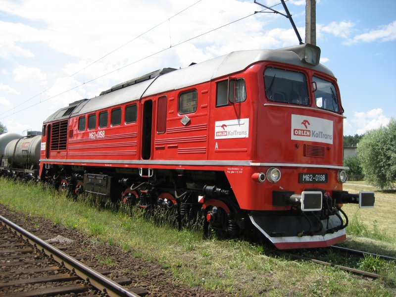 M62-0198 von der ORLEN am 12.06.2007 in Topola Mala in der Nhe von Ostrow Wielkopolski.
