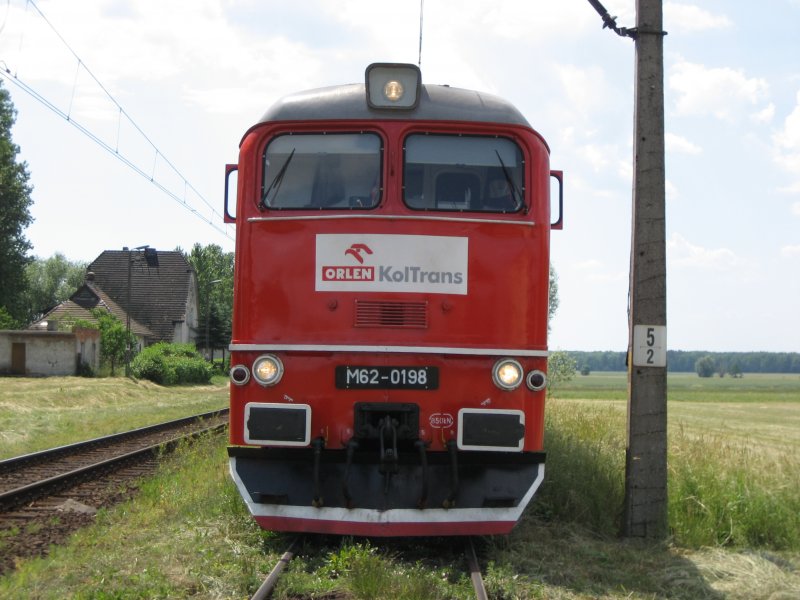 M62-0198 von der ORLEN am 12.06.2007 in Topola Mala in der Nhe von Ostrow Wielkopolski.