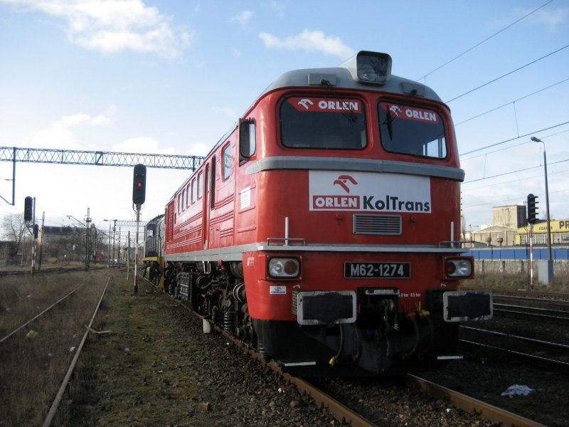 M62-1274 und TEM2-024 am 28.02.2008 in Gdańsk.