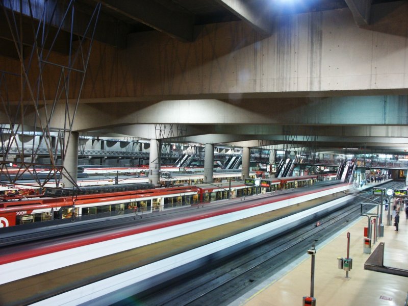 Madrid, Estacion Atocha,
aufgenommen: 06.10.2005