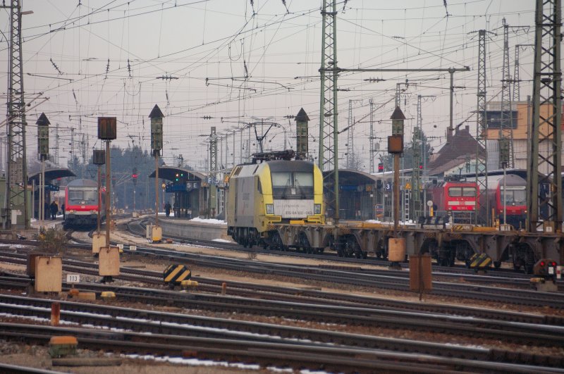 M�chtig viel Betrieb in Treuchtlingen an diesem 28. November 2008.