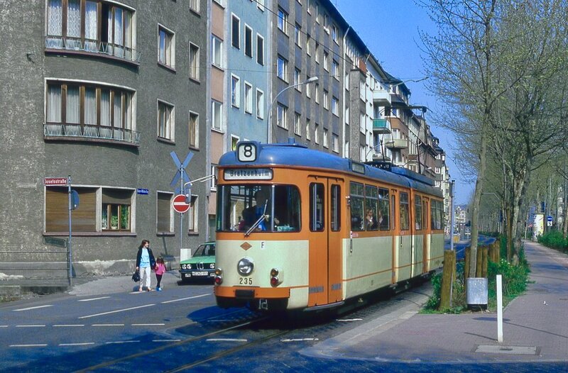 Mainz 235 Kaiser Wilhelm Ring 03 05 1986 Bahnbilder De