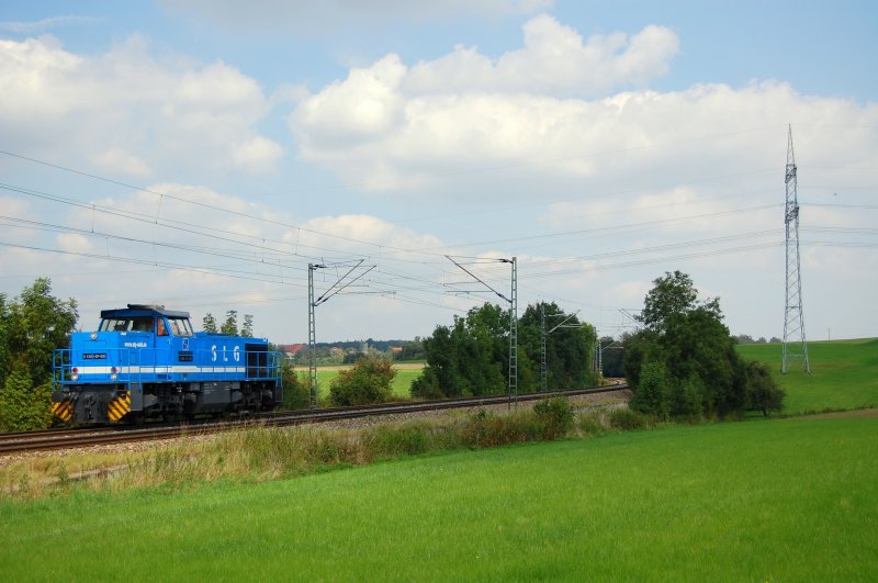 MAK G 1206-SP-022 fhrt am 30.08.07 aus Richtung Nrdlingen nach Aalen, hier in der Nhe von Hofen(b Aalen) aufgenommen.