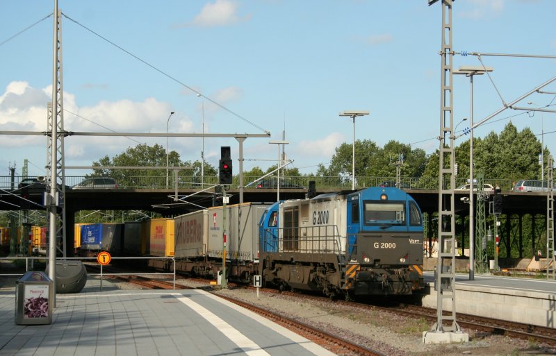 MaK G2000 am 28.6.2008 in Lbeck.