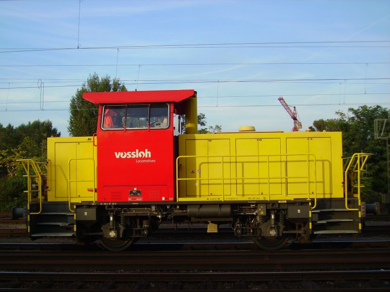 MAK G400 am 11.10.06 In Ludwigshafen Oggersheim.Die Lok kam aus Worms und fuhr weiter in die BASF.