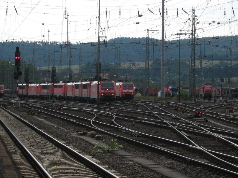 Mal ein Blick in den Gterbahnhof Bebra.