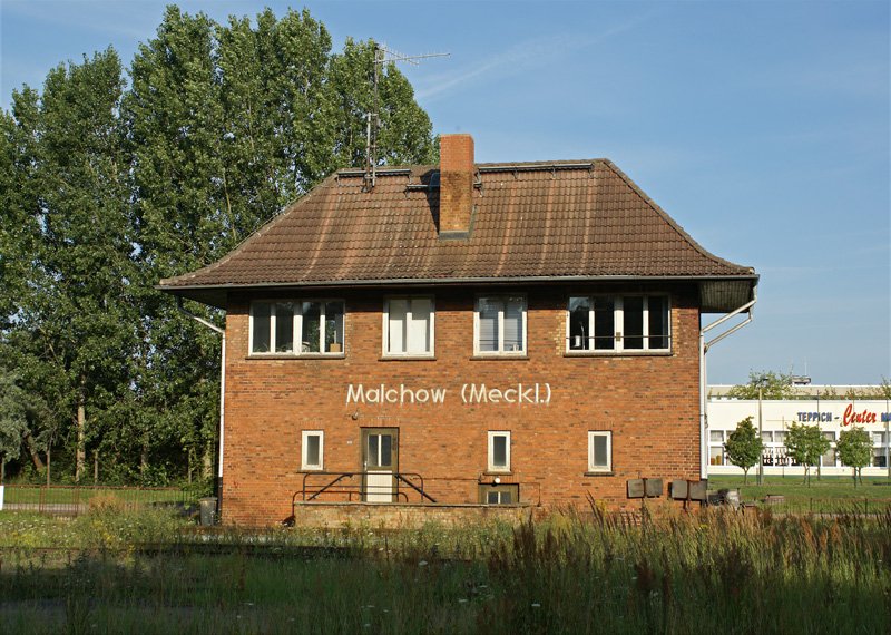 Malchow, Stellwerk B1, 25.07.2008.