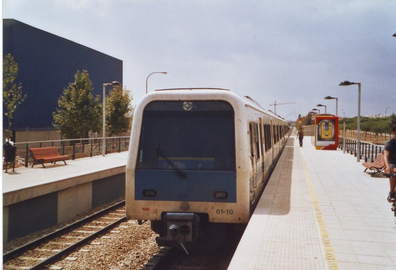 Mallorca/Son Fuster,August 2004,abfahrbereiter VT in Richtung Palma.