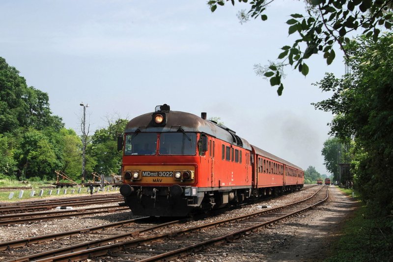 MDmot 3022 mit dem 8135 in Villany (21.05.2007)
