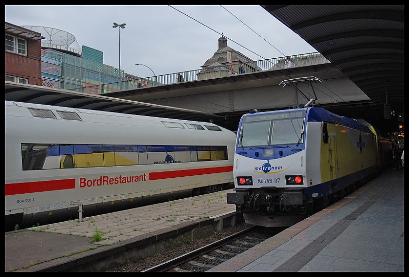 ME 146-07 Steht Im Bahnhof Hamburg-Hbf Um Nach Hannover-Hbf Zu Fahren.26.07.07