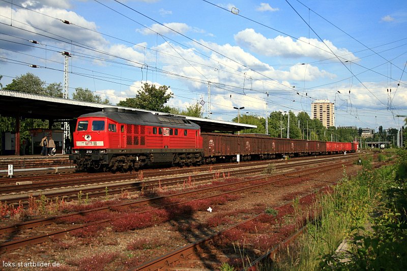 MEG 313 (92 80 1232 068-7 D-MEG) mit Eaos-Zug (Berlin Greifswalder Str, 08.06.2009).