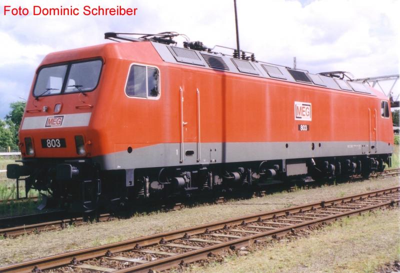 MEG 803 ex 156 der DR in Berlin Schneweide am 21.08.2004.