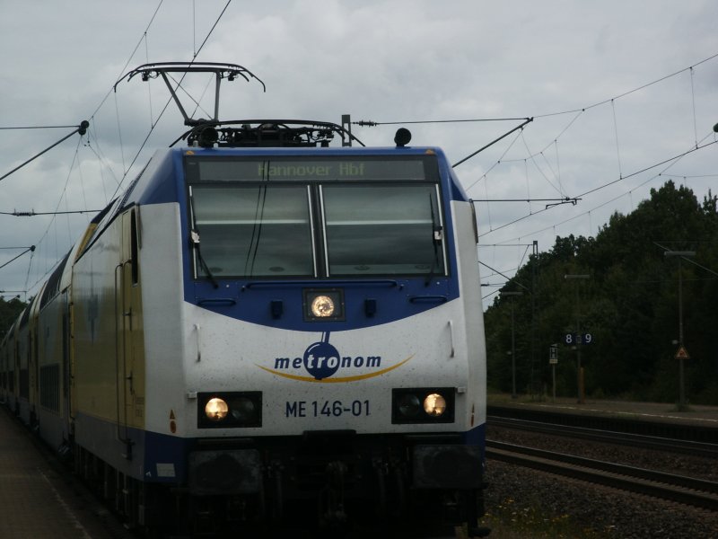 Metronom 146 in Unterl nach Hannover Hbf