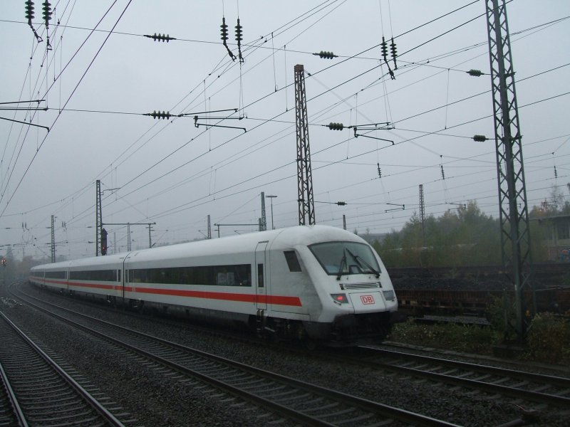 Metropolitan Steuerwagen des IC 1818 im Schub(21.10.2007)