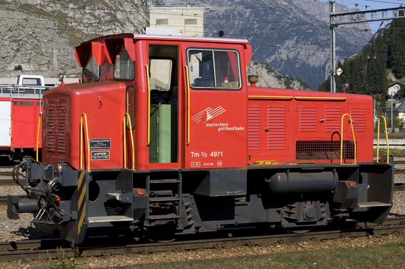 MGB Tm 2/2 4971 27.09.2008 Andermatt

