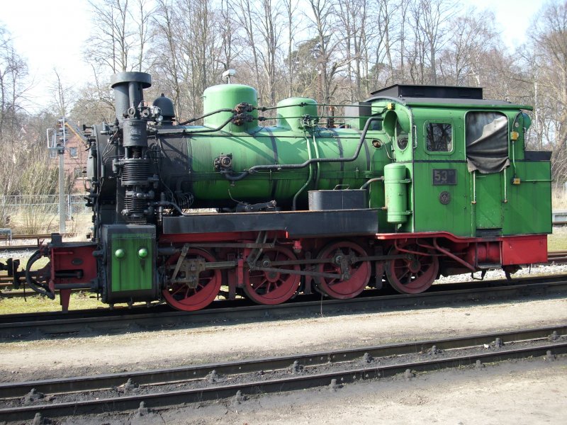 Mh53 abgestellt am 04.April 2009 in Putbus.