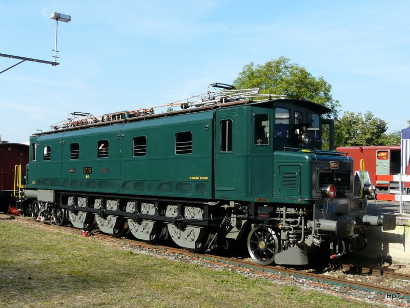 Mikado 1244 - Ae 4/7 11026 im Bahnhofsareal in Koblenz zum Jubilum 150 Jahre Waldshut–Turgi am 23.08.2009