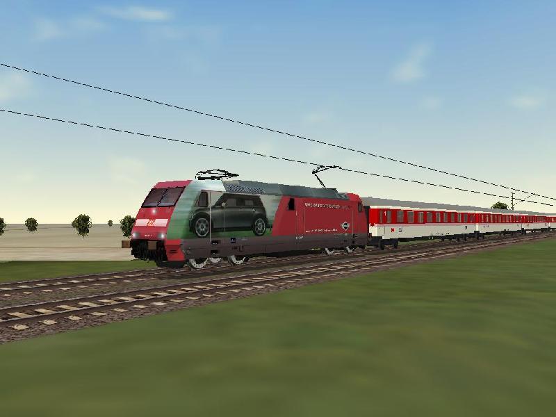 MINI 101 Lok mit dem IR Richtung Dresden Hbf .