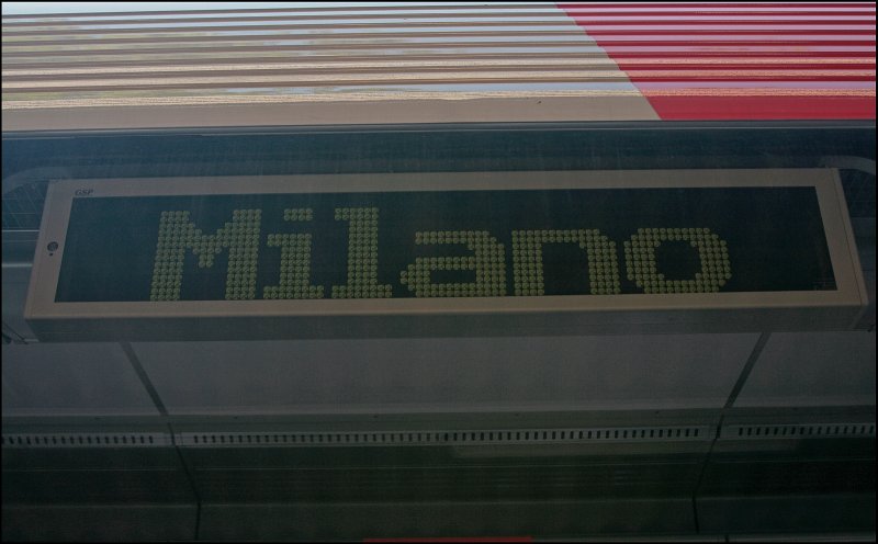 Mit dem 4024 nach Milano;-)
