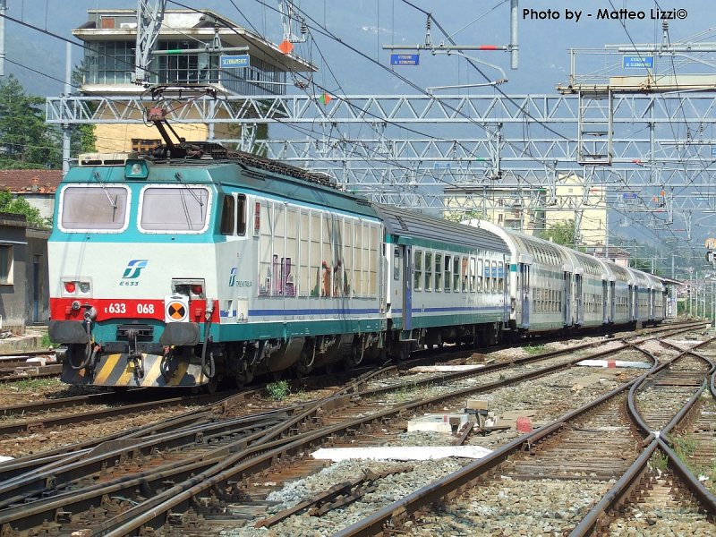 Mit eine Regionalzuge Bardonecchia-Torino