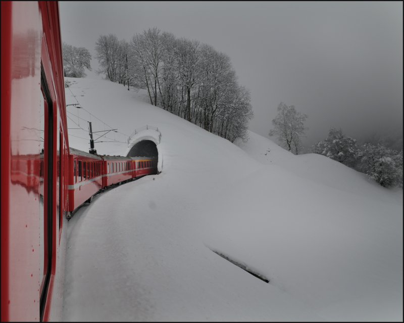 mit der rhb unterwegs von landquart ins engadin